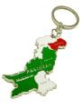 Pakistan's Map key chain & Key Ring Country map Keychain. 