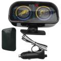 Euro Typer Car Adjustable Compass Balancer Slope Meter Tachometer. 