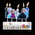 FROZEN THEME CANDLE SET - PACK OF 5 CANDLES. 