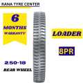 SERVICE LOADER 2.50-18 GENUINE (8PR) REAR/BACK TYRE FOR 100CC MOTER BIKE | MAX LOAD CAPACITY. 