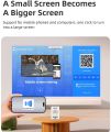 Panda PF03 4K Music Projector IP5X Dustproof Smart Android 200 ANSI Dual WiFi6 Mini Portable Home Cinema Outdoor Party Beamer better than HY300 T6 T7 Projectors. 