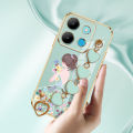 Love Bracelet case for Infinix Note 30 4G 5G Back Cover Back Shadow Girl Flower Case Infinix Note 30i 30 40 Pro 30 VIP Zero 30 20 GT 20 Pro X6821 X6851 X6853. 