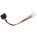 SATA TO IDE Power Cable 15 Pin SATA Male to Molex IDE 4 Pin Female Cable Adapter Creek. 