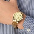 Original Casio - MTP-V001G-9BUDF - Stainless Steel Wrist Watch for Men. 