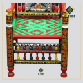 AL-SADIQ TRADERS | Wooden Traditional Chair Village Style Traditional Chinioti Village Chairs Fancy Colourful Chair Handmade  Wooden Chairs For Living Room customized. 