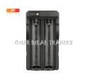Universal 2 Slot Battery USB Charger With LED Light Smart Charging For Rechargeable Batteries Li-Ion 18650 Battery Charger. 