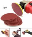 3pcs Sandpaper 4 Inches 100mm Abrasive 120 grit Paper Flocking Pad Sanding Disc Electric Grinder Accessories. 