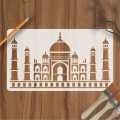 Mosque Reusable Stencil Airbrush Painting Wall Art DIY Home Decor Scrap booking Album Crafts. 