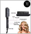 Hair Straightener Brush Hair Hot Comb Anti-Scald Hair Straightener Brush For Girls Electric Heated Hair Styler Tool, Travel, Professional Salon at Home. 
