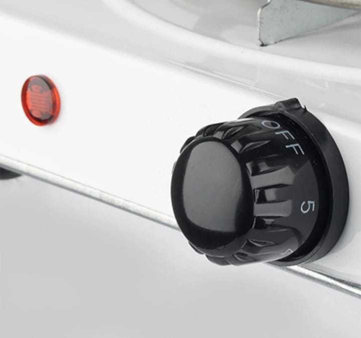 Electric Stove for kitchen for cooking, Hot Plate heat up in just 2 mins, Easy to clean, 1000W, Automatic