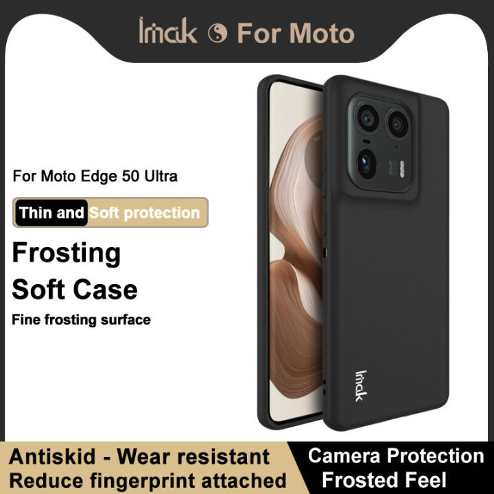 For Motorola Moto Edge 50 Ultra 5G/Moto X50 Ultra 5G Case UC-3 Frosting Soft Camera Protection Back Cover