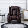 ROYAL SERIES - ELECTRIC RECLINER SOFA WITH HEATING PAD AND VIBRATION FUNCTION. 