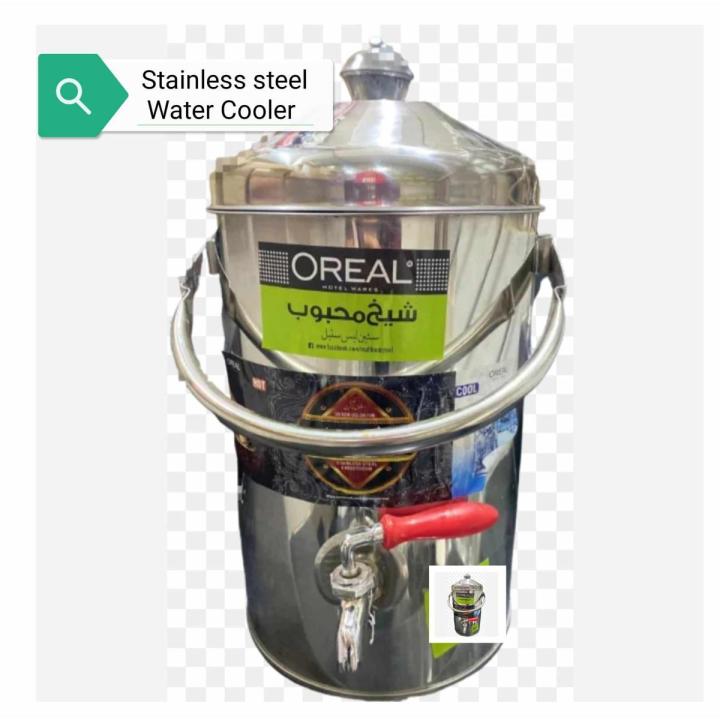 Stainless Steel Water Cooler 10,15,25 Liter Capacity Hot & Cool Function Water Cooler-Durable
