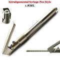 Premium Quality Dental Intraligamentary Anesthetic Intraligamental Syringes Curved European Thread 1.8ml. 
