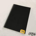 MyKitab - Full black Scrap book. 