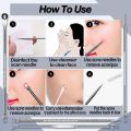 Beauty Blackhead Remover Skin Care Tools Acne Black Dots Facial Cleansing Skin Care Pimple Pimples Remover Tool Face Care Set. 