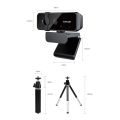 Royce FULL HD Microphone Built-in Web Camera RPC-20F + Tripod Set. 
