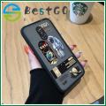 【BestGO】Casing Case For Xiaomi Redmi Note 4 Note 4X Case Creative NASA America Space National Astronaut Frosted Casing Transparent Phone Case Full Cover Camera Protect Case Hard Case For Boys For Girls. 