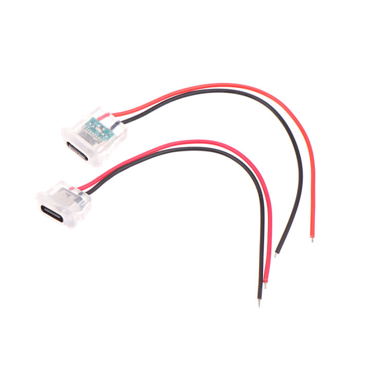 2pin%20USB%20Type%20C%20Input%20Type%20Charging%20Socket%20With%20LED%20Lights%20Plate%20Waterproof%20USB-C%20Power%20Port%20TYPE-C%20Female%20Connector%20Jack%20YUMAN%20-%20Image%203