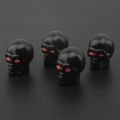 Skull Valve Caps ABS Car Wheel Plugs For Alloy Wheels Tire Valve Cap Auto Valve Cover Nipple Caps For Cars Motorcycles Bikes Natuo. 