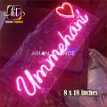 Customized Neon Signs High Quality Neon Lights with Your Name 8 X 18 INCHES WITH 1.5A ADAPTER. 