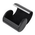 Black Necktie Neck Tie Storage Case Travel Gift Box Cylinder Shape. 