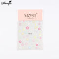 Monja 5D Nail Stickers Cute Embossed Flowers Reliefs Adhesive Decals Floral Leaf Pattern Gel Polish DIY Nail Art Decoration Tool. 