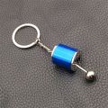 Creative Car Gear Keychain Metal Knob Gear Shift Gear Stick Box Keychians. 