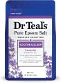 Dr Teal's Epsom Salt Soaking Solution, Soothe & Sleep, Lavender, 1kg (Packaging May Vary). 