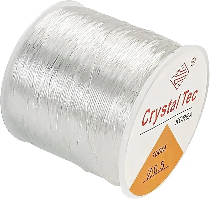 Transparent Elastic Thread for Beads & Bracelets – Stretchable Elastic ...