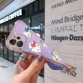 Free Lanyard for OPPO A37 A37F Back Cover Cute Cartoon Hello Kitty For Girls Square Edge Pattern Cover Luxury Plating Soft Phone Case. 