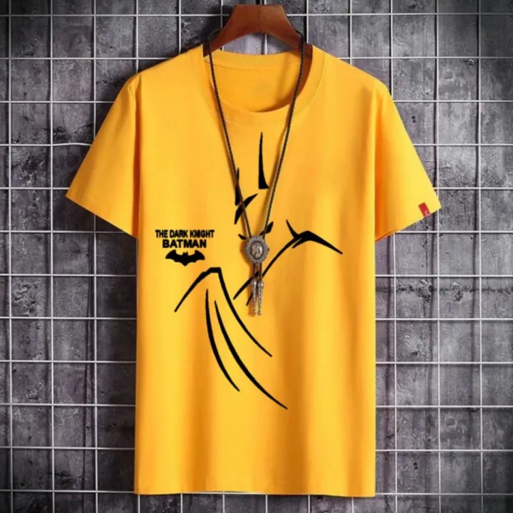 The%20Dark%20night%20Batman%20Printed%20Cotton%20Jersey%20Half%20Sleeves%20O-Neck%20Tshirt%20For%20Men%20-%20Image%202