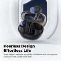 SoundPEATS Clear Wireless Earbuds Bluetooth 5.3 Earphone in Ear Buds, 12mm Drivers Dual Mic with ENC, Clear Calls, Game Mode, 40Hrs Playtime, IPX4, Transparent Design. 