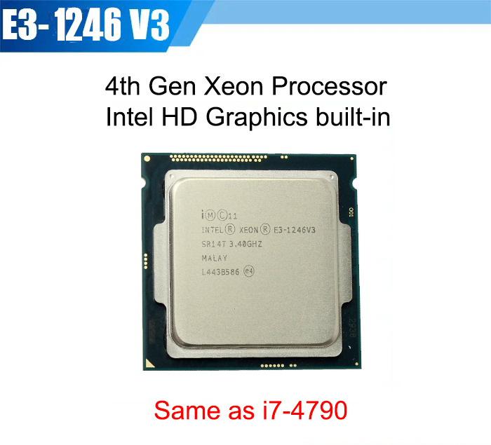 Intel Xeon E3 1246 V3 Processor 4th Generation CPU