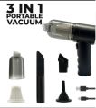 Multi-Functional Wireless Handheld Vacuum Cleaner, Duster, Blower & Air Pump: Clean Microscopic Dust from Cars, Homes, Electronics & More. 