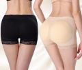 Sports Padded Underwear For Women Big Lift Padded Panty, Sponge Push Up Panties Lifter Body Shaper ,Hip Enhancer Seamless Control Body Breathable Underwear Sponge With Pads Padded U. (Black & Skin color. 