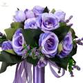 Bridal Bouquet Wedding Hand Bouquets for Ceremony Valentine's Day Graduation. 