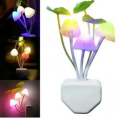 Small Mushroom Led EU Plugin Night Lamp Random Color / night light sensor motion/ Led mushroom night lamp / automatic color changing sensor light. 
