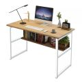 48 & 36 inches Length | H-shape table | Office Table | Desktop Table With Book Shelf | Office Desk | Book Shelf | Laptop Table | Computer Table | Study Table | Writing Table | Gaming Table | workstation table with metal powder coating 18 gauged frame. 