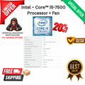 Intel i5-7500 7th Generation Quad-Core Processor 3.4 GHz LGA 1151. 