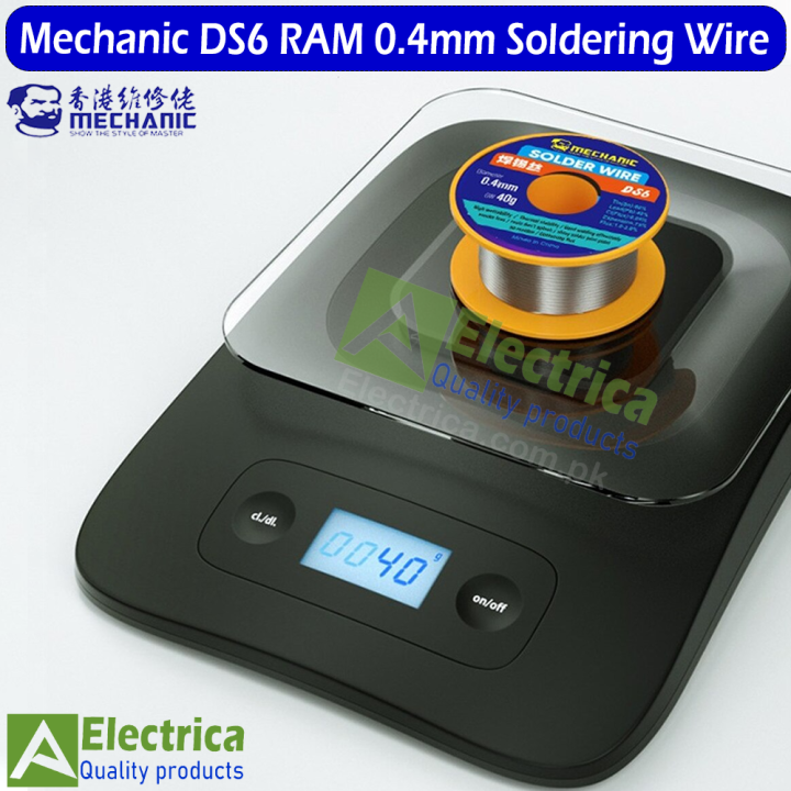 Mechanic%20DS6%2040g%200.4mm%20for%20Electronic%20Soldering%20Iron%20Welding%20High%20Purity%20No-clean%20Rosin%20Solder%20Wire%20by%20Electrica%20-%20Image%203