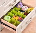 Plastic DIY Grid Board Storage Box Drawer Cabinet Divider Clapboard Organizer - ( EI ). 
