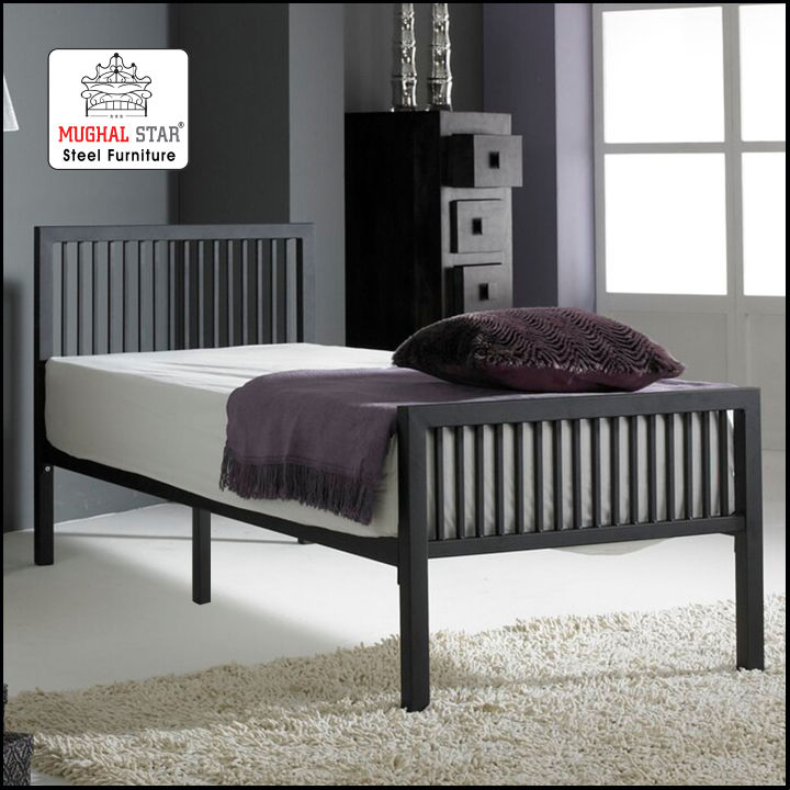 Comfort Bed Single/ Single bed/ Iron Bed/ Mughal Star Steel Furniture