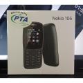 Nokia 106, Dual Sim, Non Warranty, First Copy, High Quality, PTA APPROVED, FM Radio, Soft Keypad, 1.77 Inches display. 