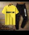 Free Fire Printed Summer Tracksuit T Shirt & Trouser For Boys_&_Girls Trendy Fashion Wear Jogging/Gym/Sports/Party Wear Track Suit. 