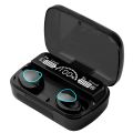 Model Bazaar M10 TWS Earbuds Bluetooth Earphones 3500mAh Chargng Box Wireless Stereo Headphones Sports Waterproof Airbuds Headsets With Microphone. 