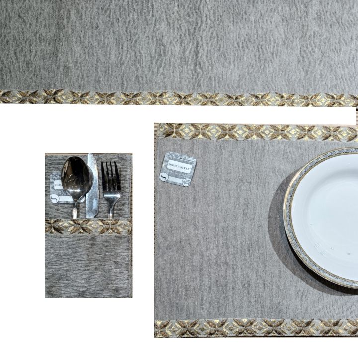 Dining Table Runner Set Complete For 8 Person Dining