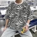 【M-5XL Korean Unisex T-shirt Oversized shirt Fashion tie dye Printed Short Crew neck sleeve Oversized Tshirt oversized shirt for men Couple shirt for men casual top hip hop streetwear. 