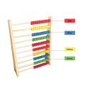 Classic Wooden Abacus 10 Rods Colorful 100 Beads Kids Baby Math Counting Games Educational Toy Preschool Learning Children's Toys. 
