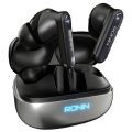 Ronin R-7085 Vox Wireless Earbuds – 13mm Drivers | Bluetooth 5.4 | ANC + ENC | 80 Hrs Standby | IPX4 Waterproof | Touch Controls. 